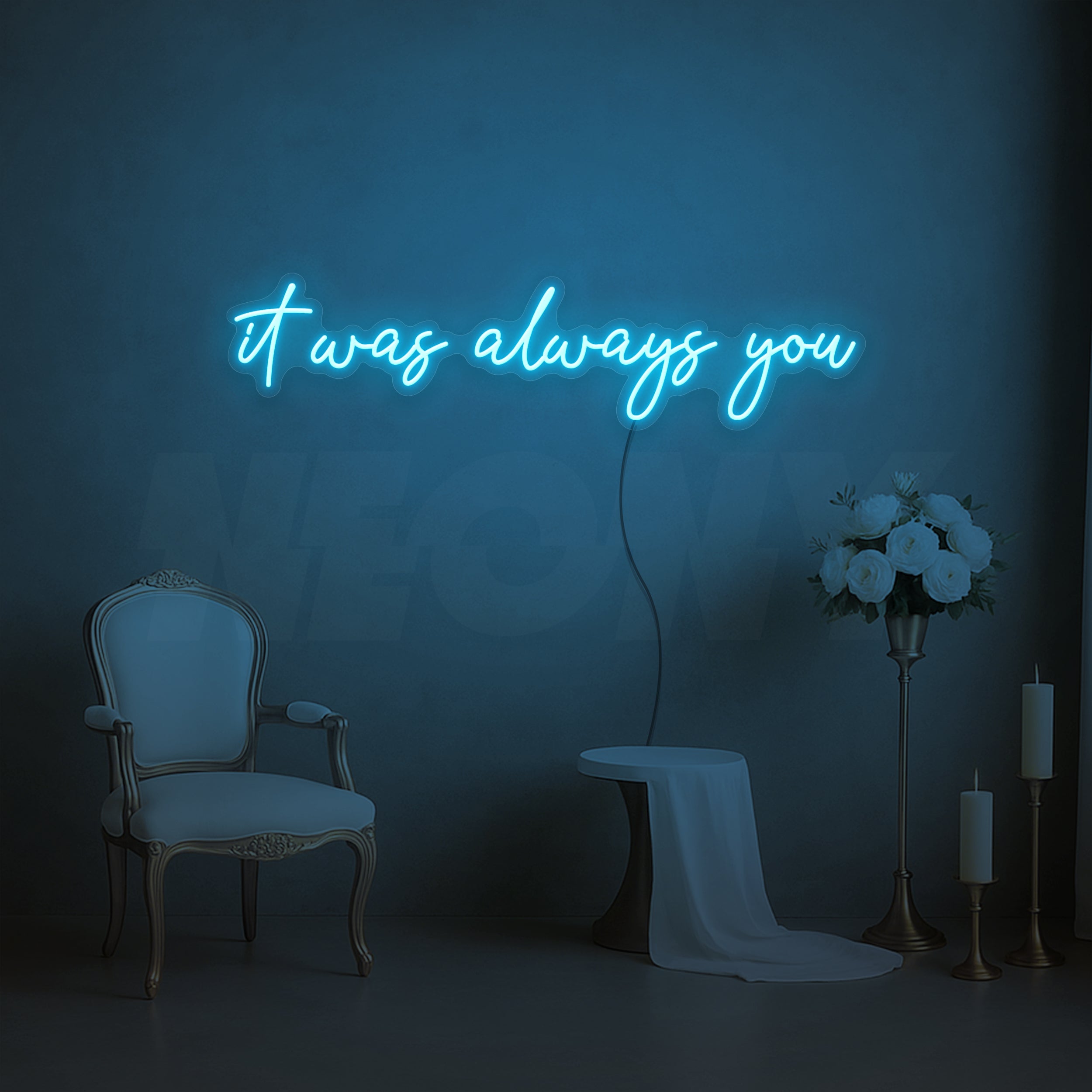 It was always you