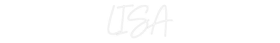 NEONSIGN: LISA