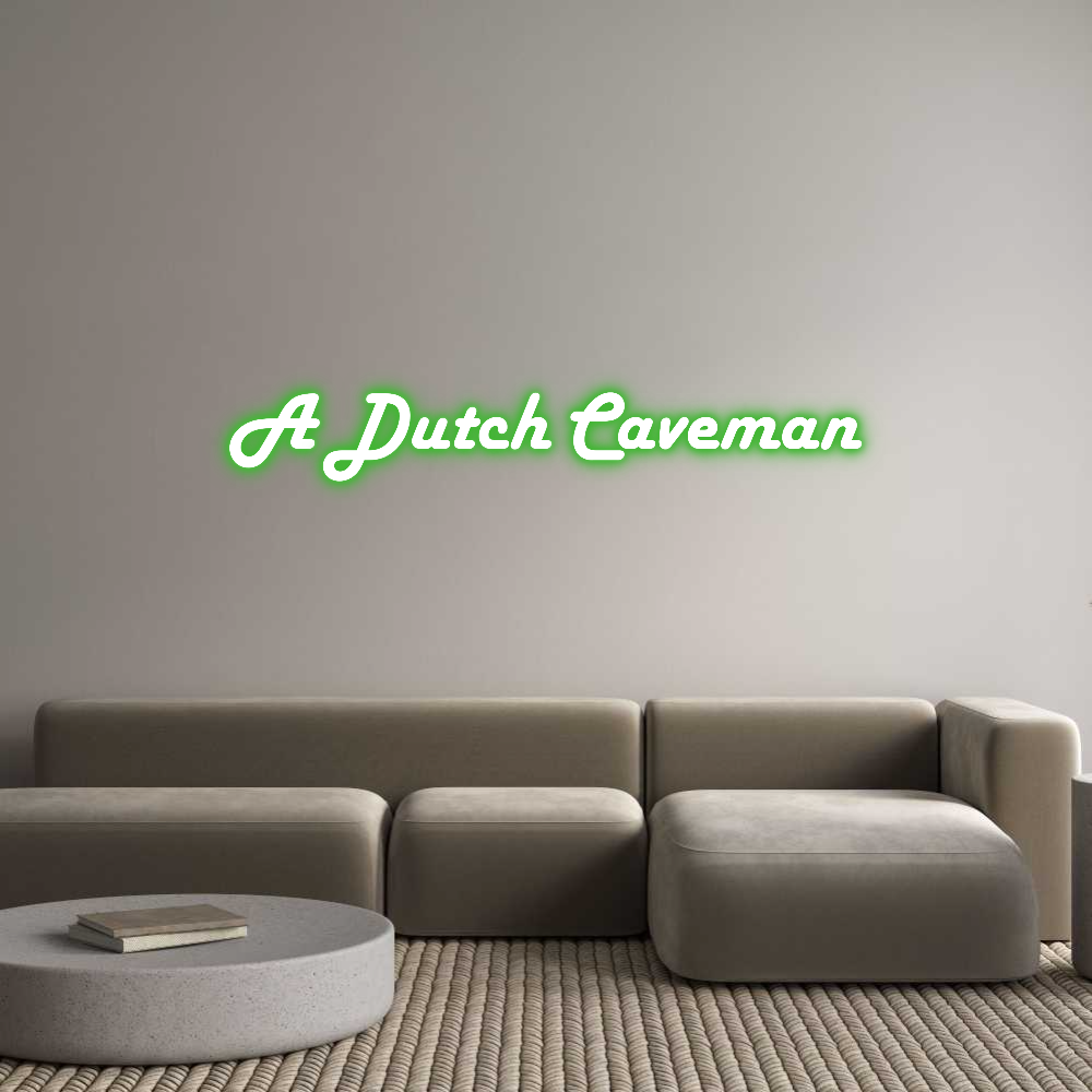NEONSIGN: A Dutch Caveman