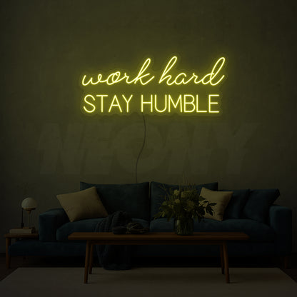 Work hard