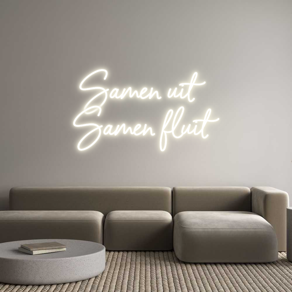 NEONSIGN: Samen uit 
S...